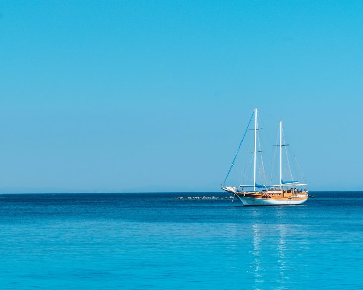 Shots from a boat trip to Orak Island Bay near Bodrum, Turkey. The Aegean Sea / Mediterranean