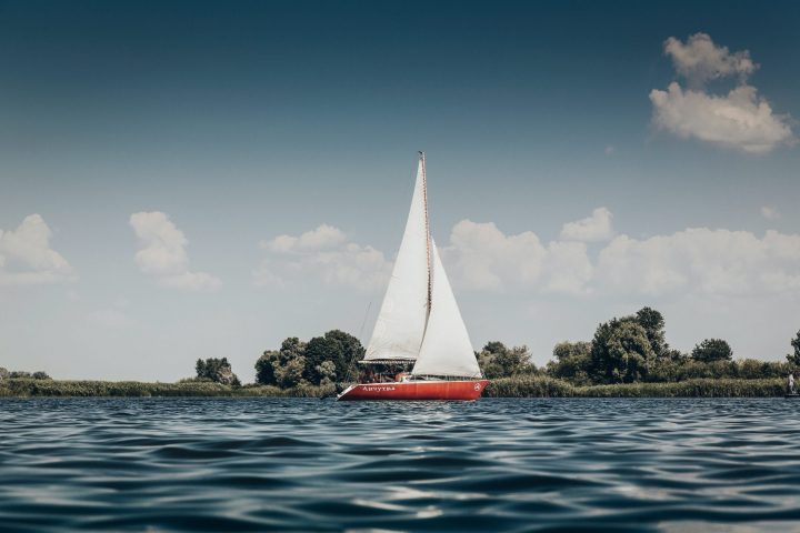 sailboat at sea