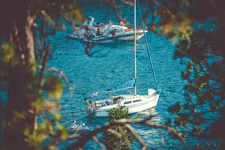 There are plenty of secret coves along the East Shore of Lake Tahoe only accessible by boat, so be sure to ask a local!