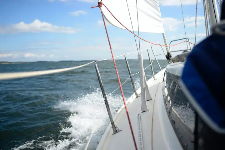 Summer 2016 trip to Åland archipelago. Strong winds and waves.