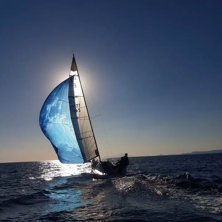 nylon spinnaker sail