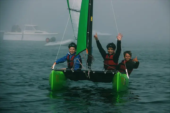 small catamaran