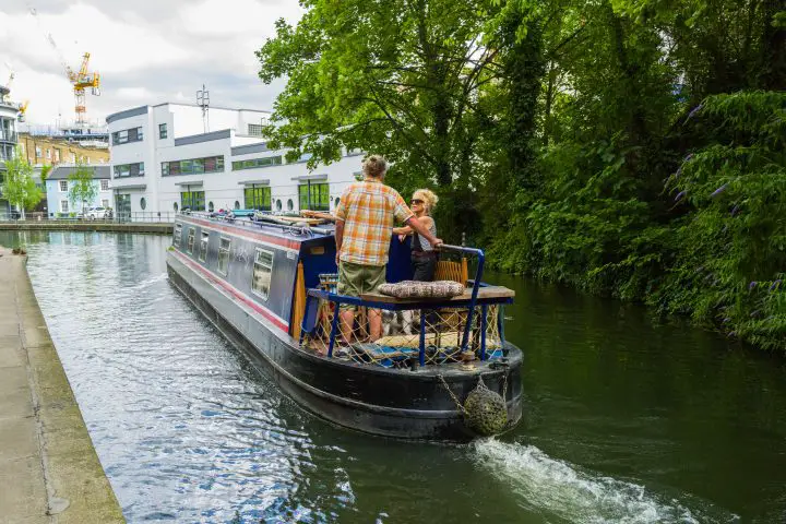 UK canal boat